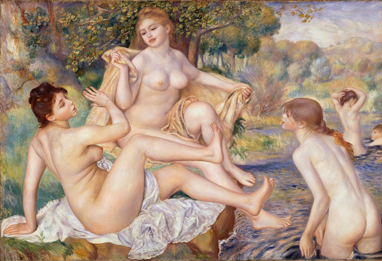Las grandes bañistas de Pierre-Auguste Renoir