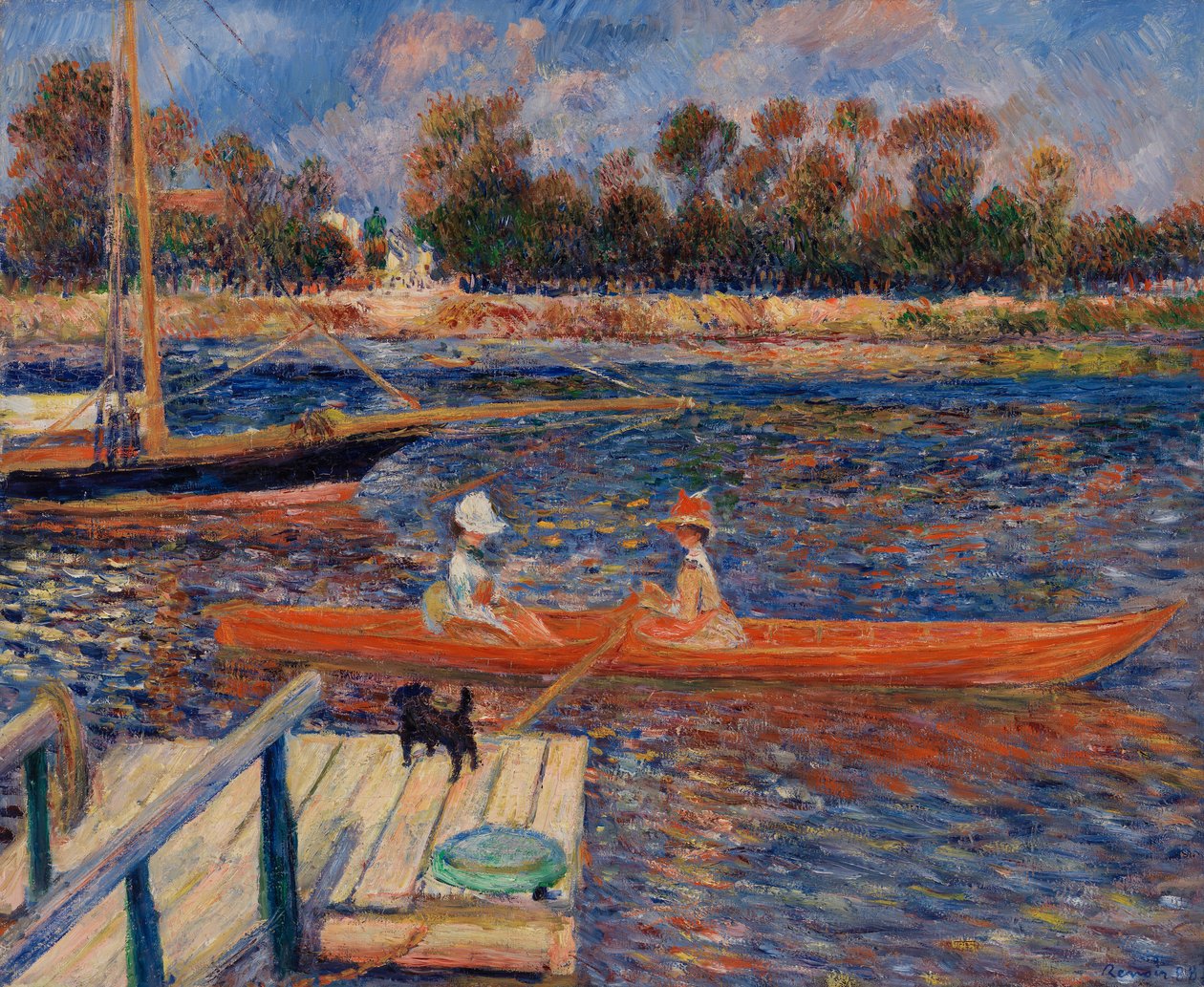El Sena en Argenteuil de Pierre-Auguste Renoir