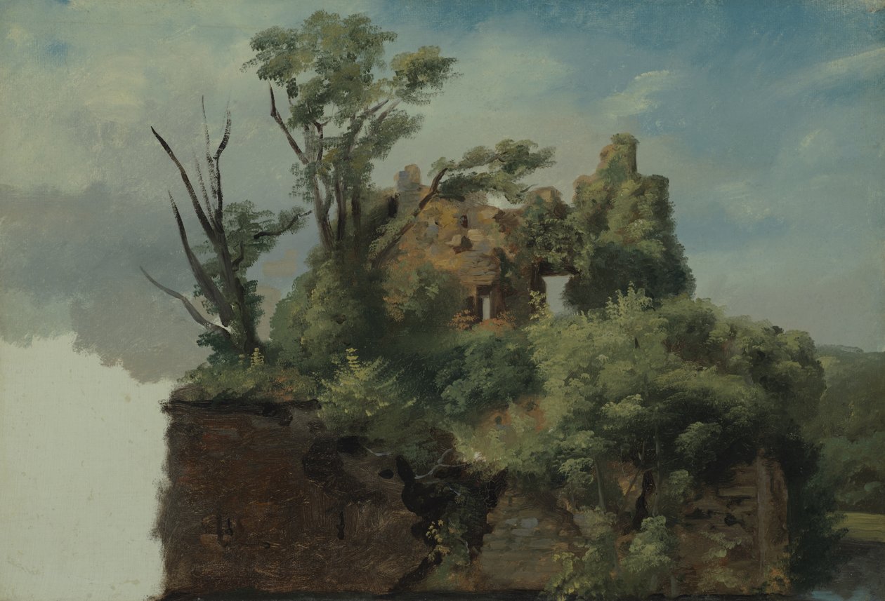 Paisaje con ruinas de Pierre-Henri de Valenciennes