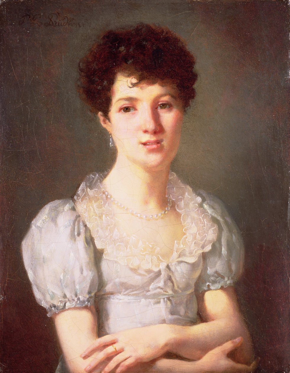 Retrato de una mujer de Pierre-Paul Prudhon