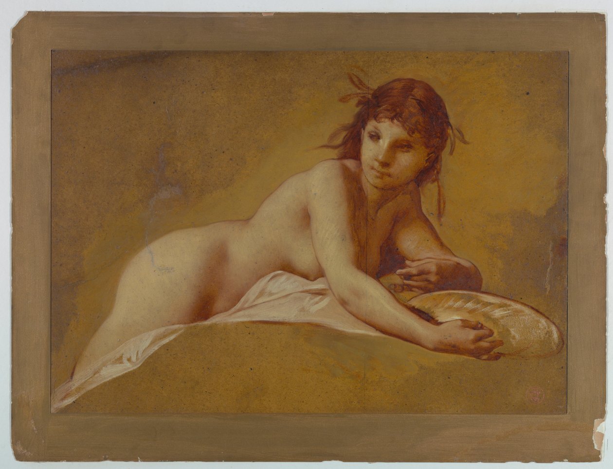 Dibujo (Francia), finales del siglo XIX de Pierre-Victor Galland