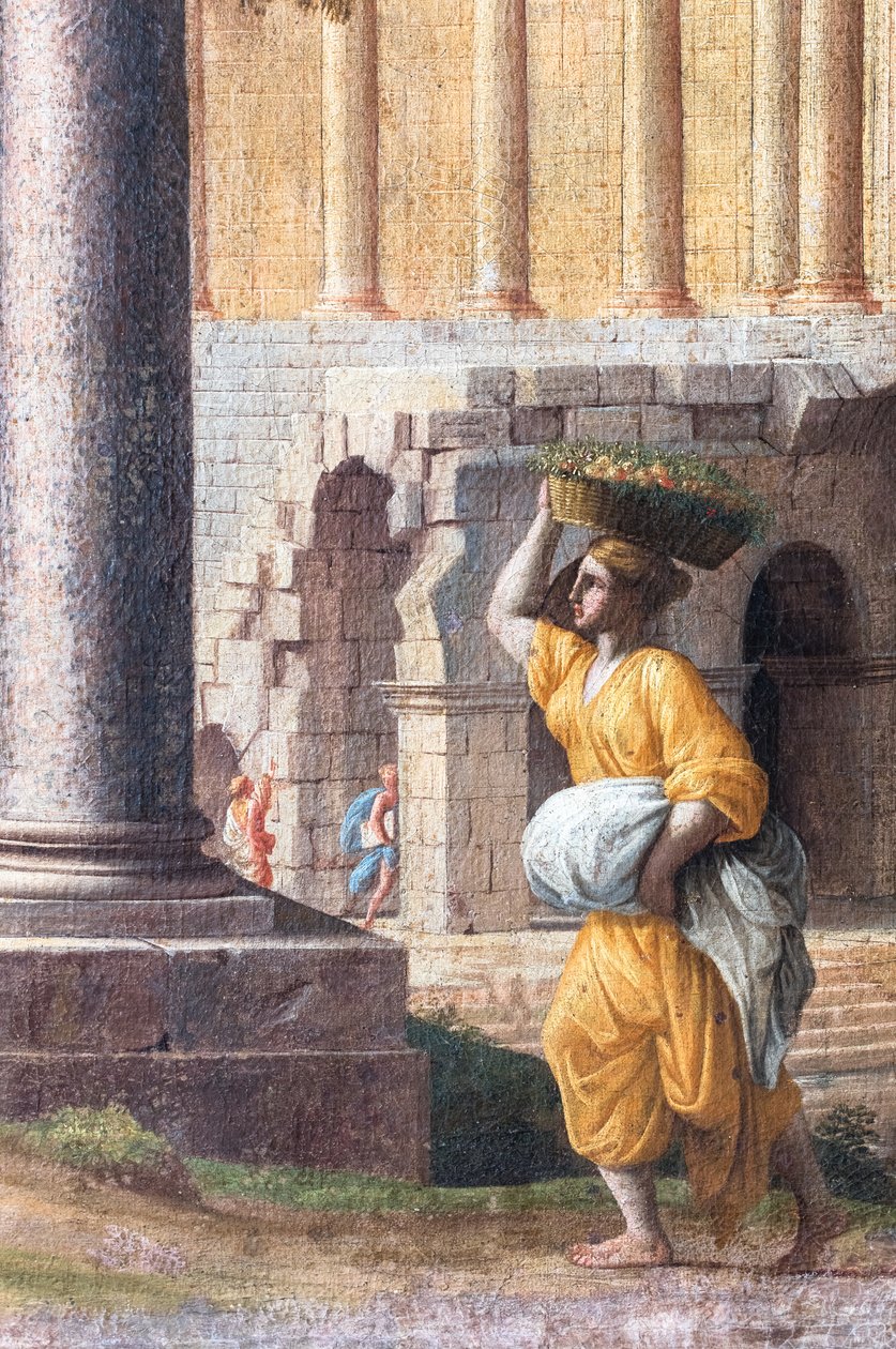 Paisaje con ruinas antiguas de Pierre (1612-88) Lemaire