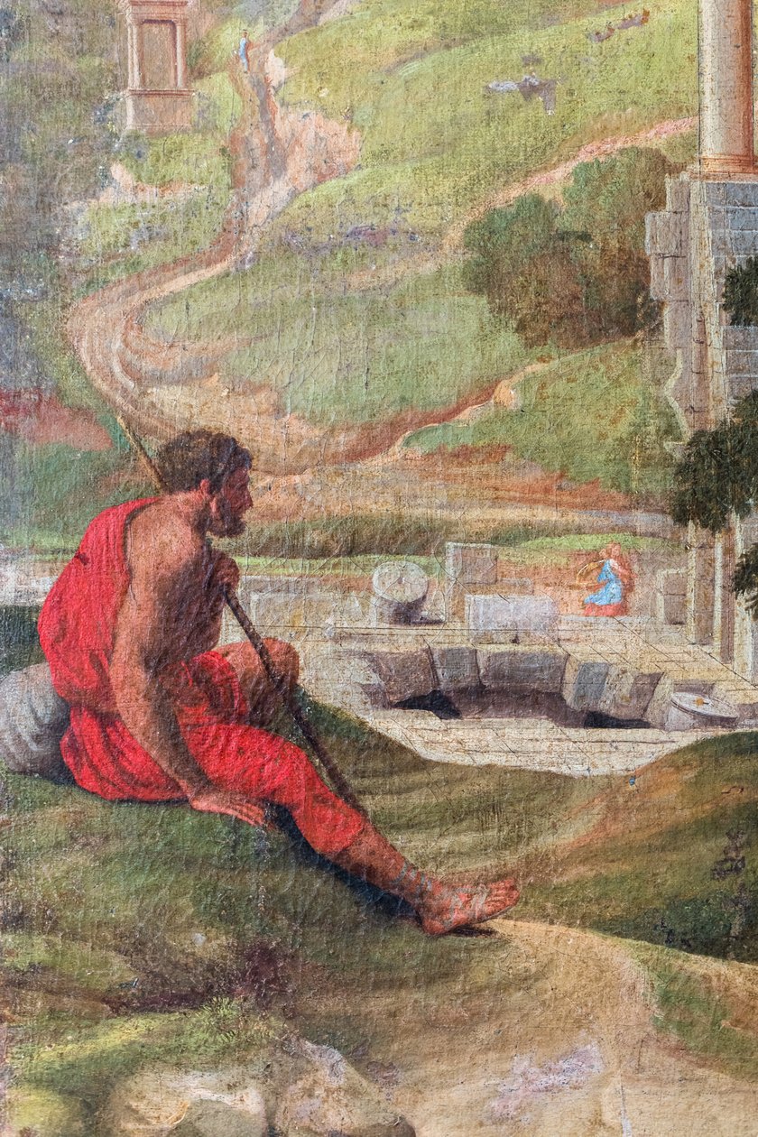 Paisaje con ruinas antiguas de Pierre (1612-88) Lemaire