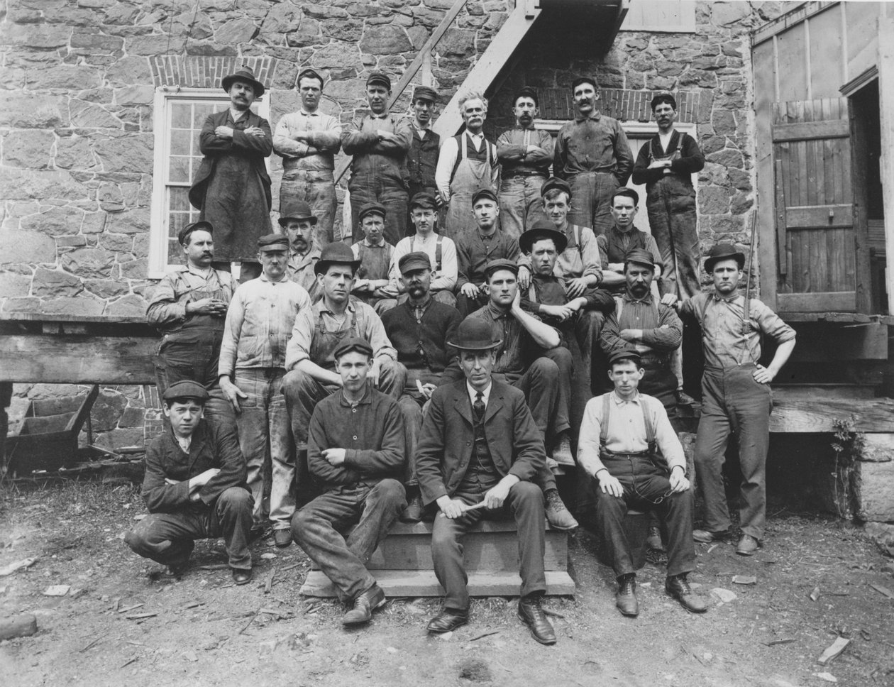 Empleados en la Fábrica Henry Clay, 1905 de Pierre A. Gentieu
