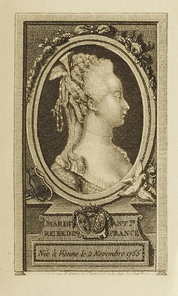 María Antonieta, Reina de Pierre Adrien Le Beau