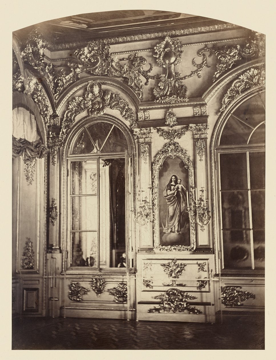 Palacio Tsárskoe-Selo, Tribuna Imperial de la Capilla de Pierre Ambrose Richebourg