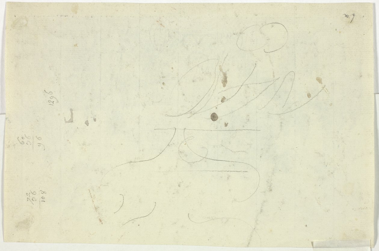 Croquis y sumas de Pierre Antoine Mongin
