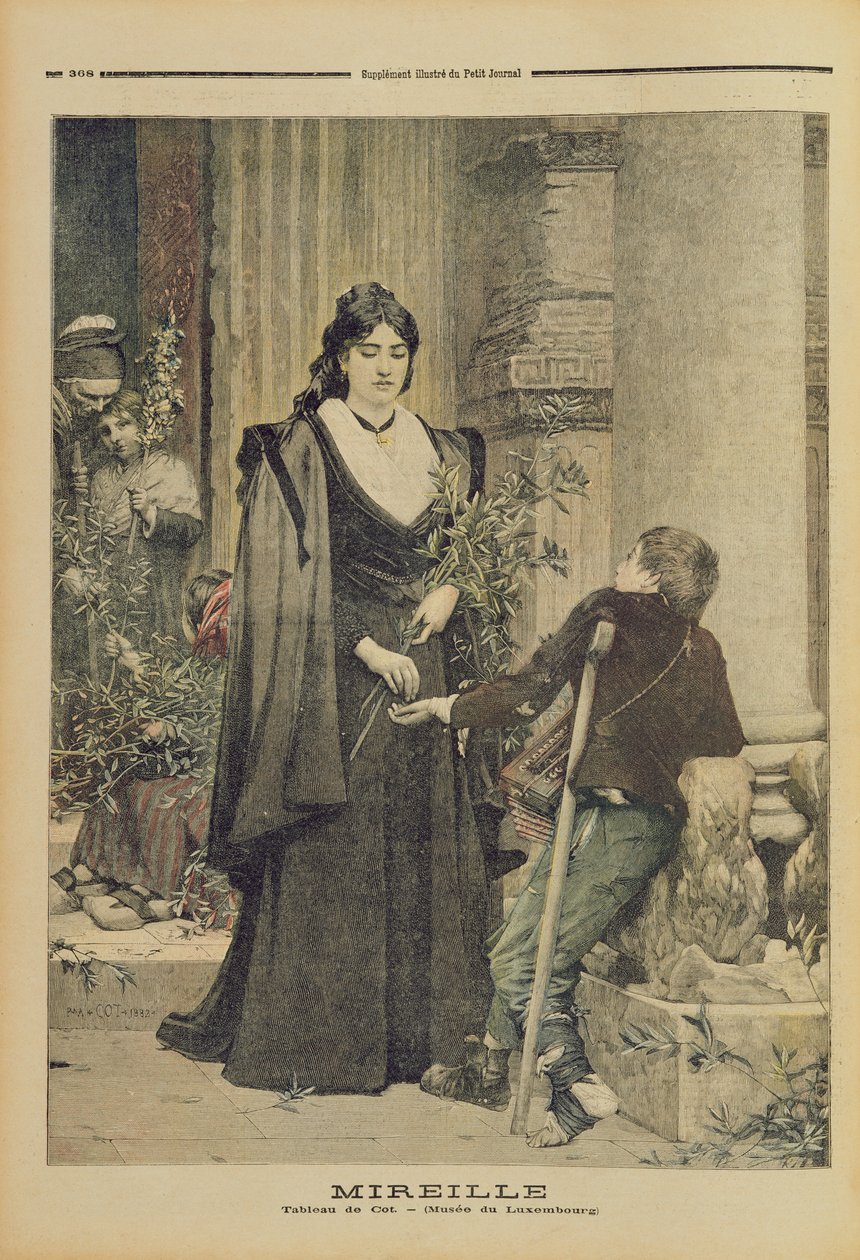 Mireille, del suplemento ilustrado de 