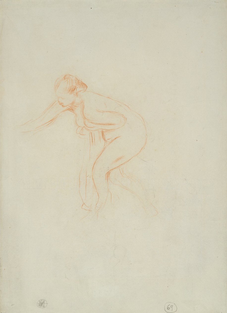 Bañista de Pierre Auguste Renoir