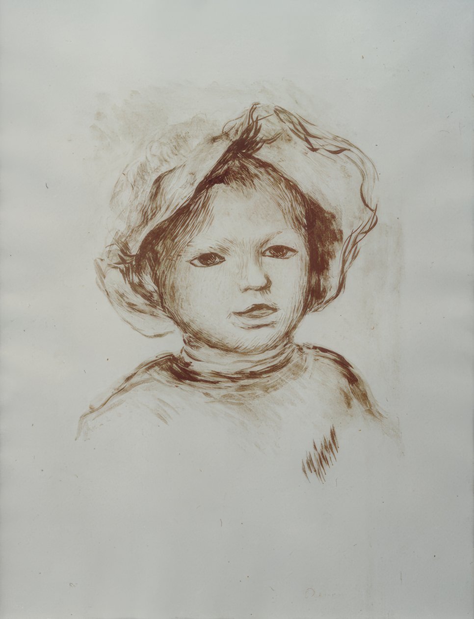 Retrato de Pierre Renoir de Pierre Auguste Renoir