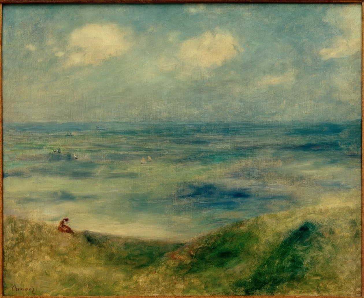Vista al mar de Pierre Auguste Renoir
