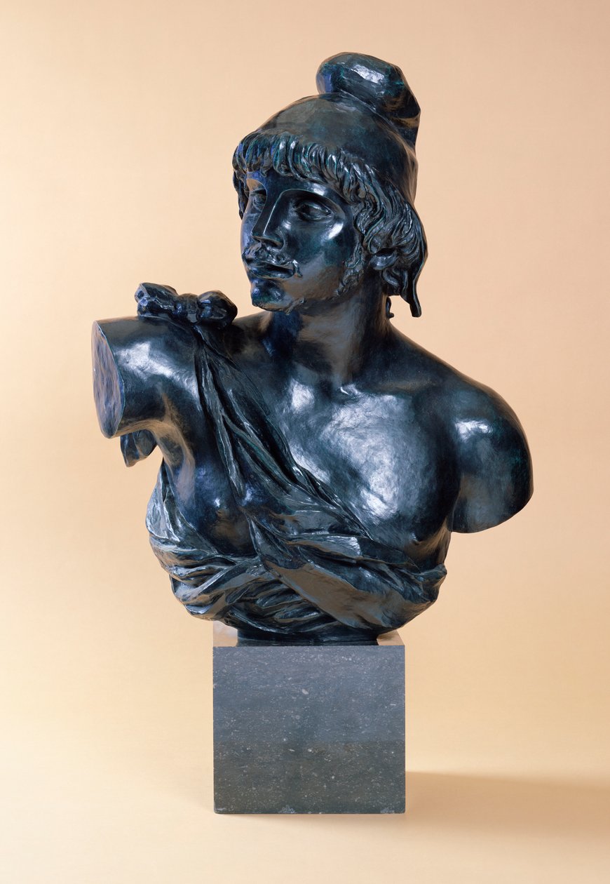 Busto de París con barba, 1915 de Pierre Auguste Renoir