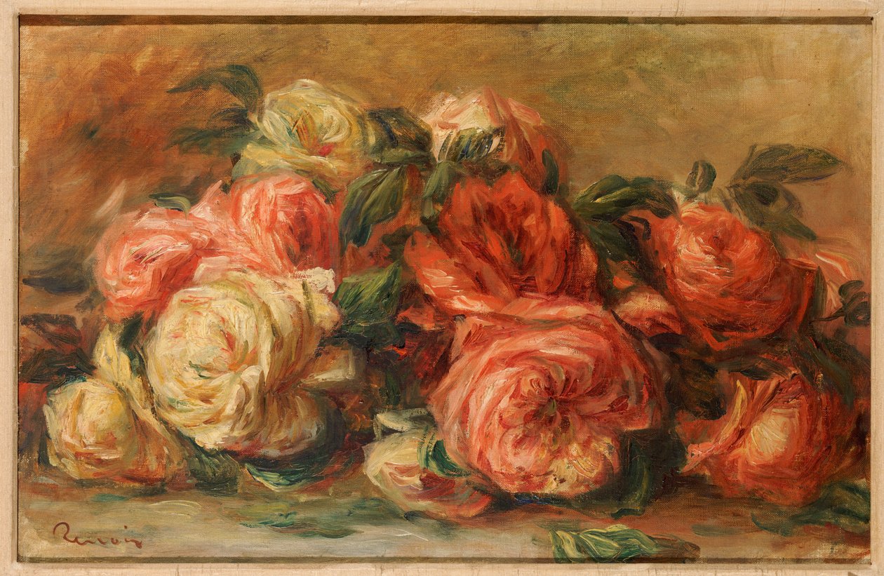 Rosas desechadas de Pierre Auguste Renoir