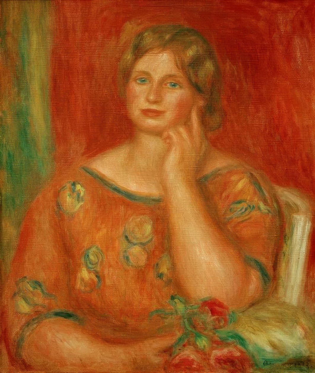 Gertrud Osthaus de Pierre Auguste Renoir