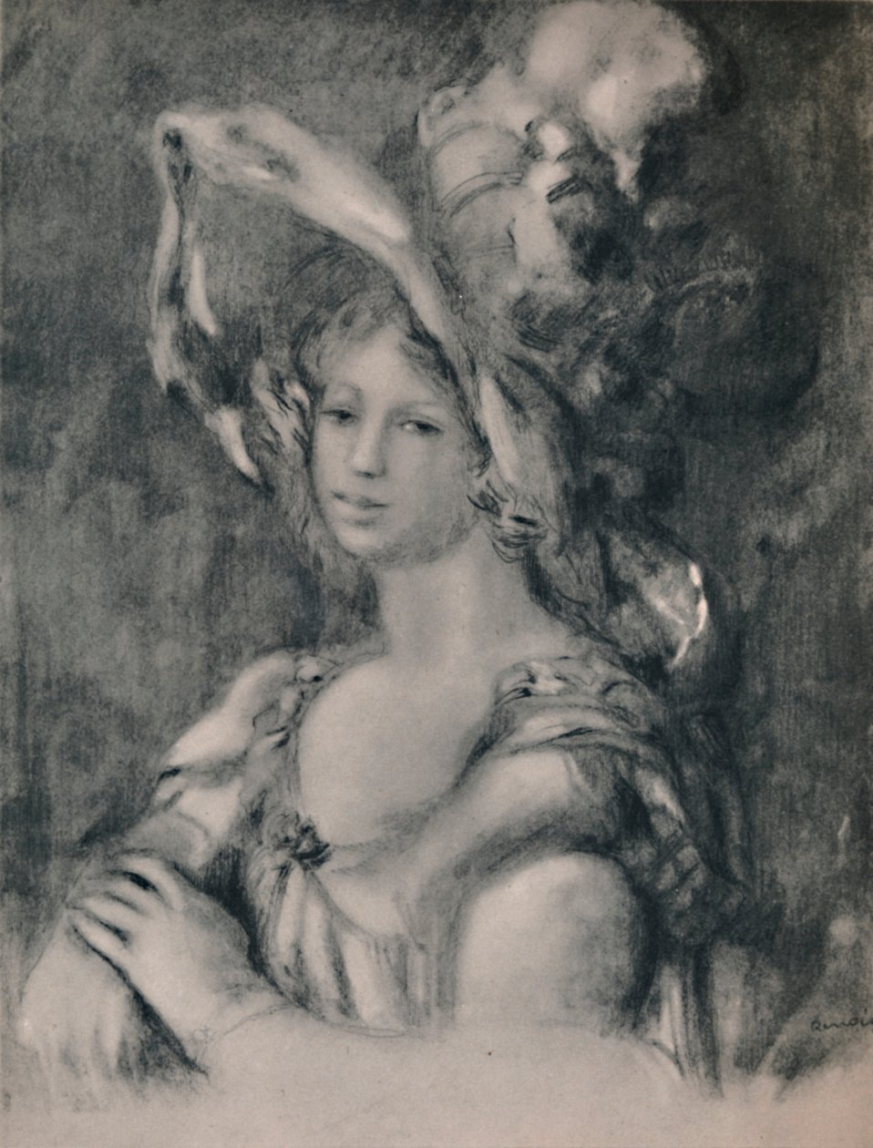 Retrato de medio cuerpo de Dieterle de Pierre Auguste Renoir