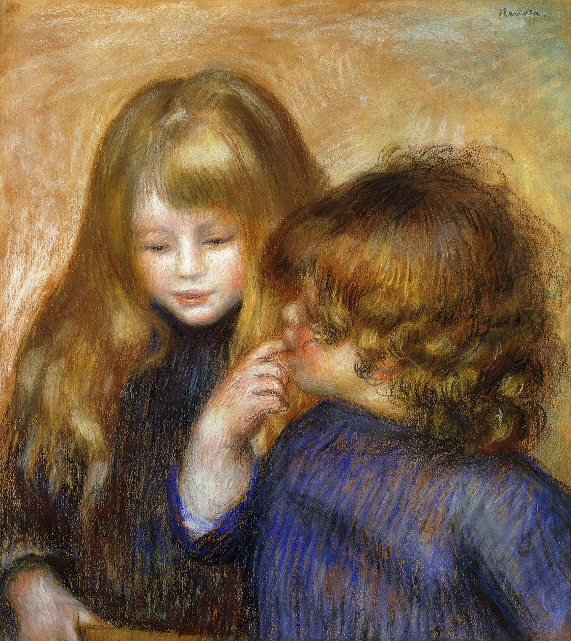 Jean y Coco, c.1902 de Pierre Auguste Renoir