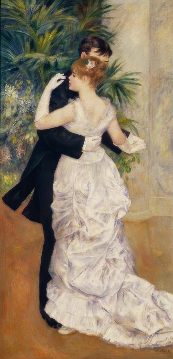La Danza en la ciudad de Pierre Auguste Renoir