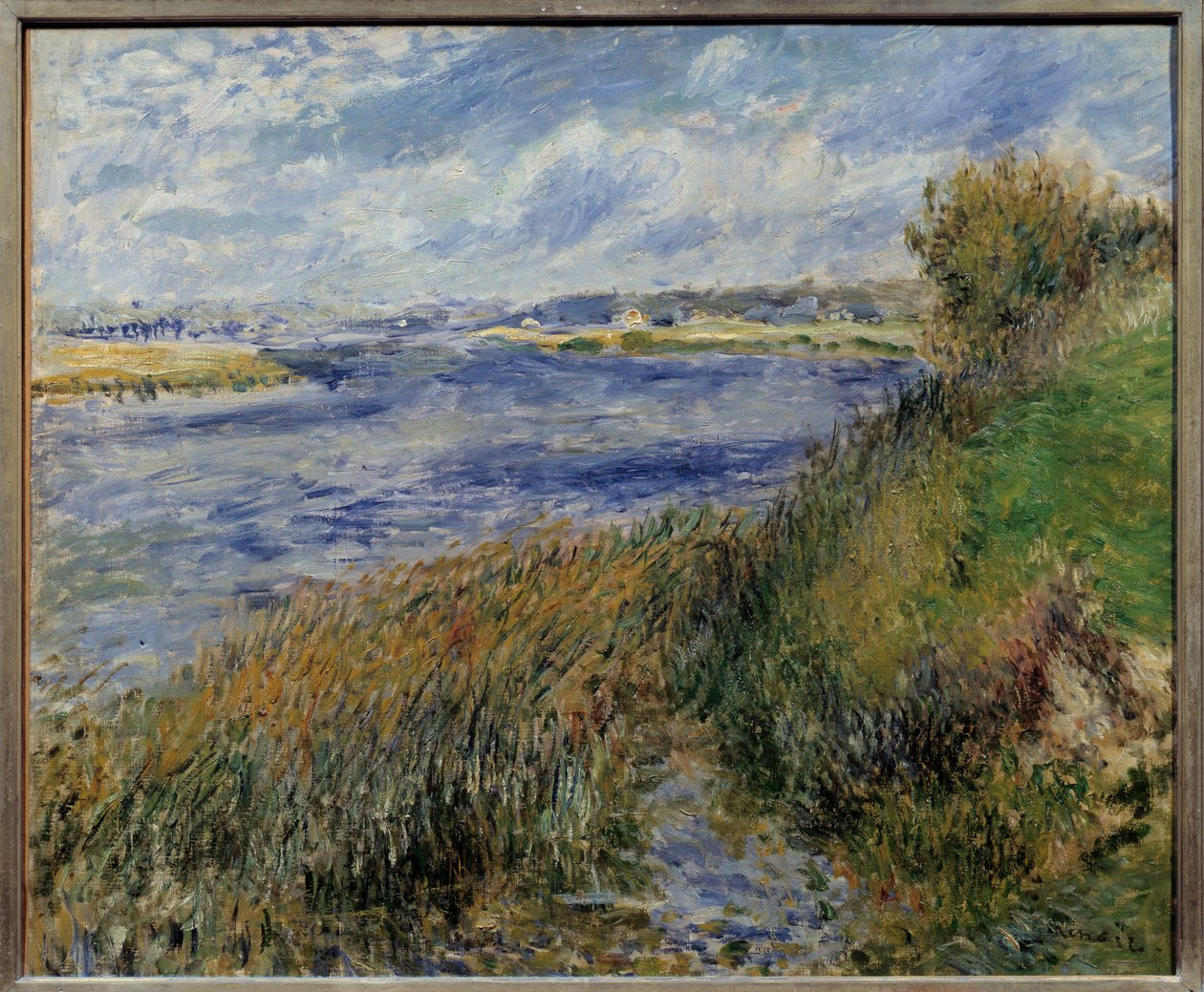 El Sena en Champrosay de Pierre Auguste Renoir