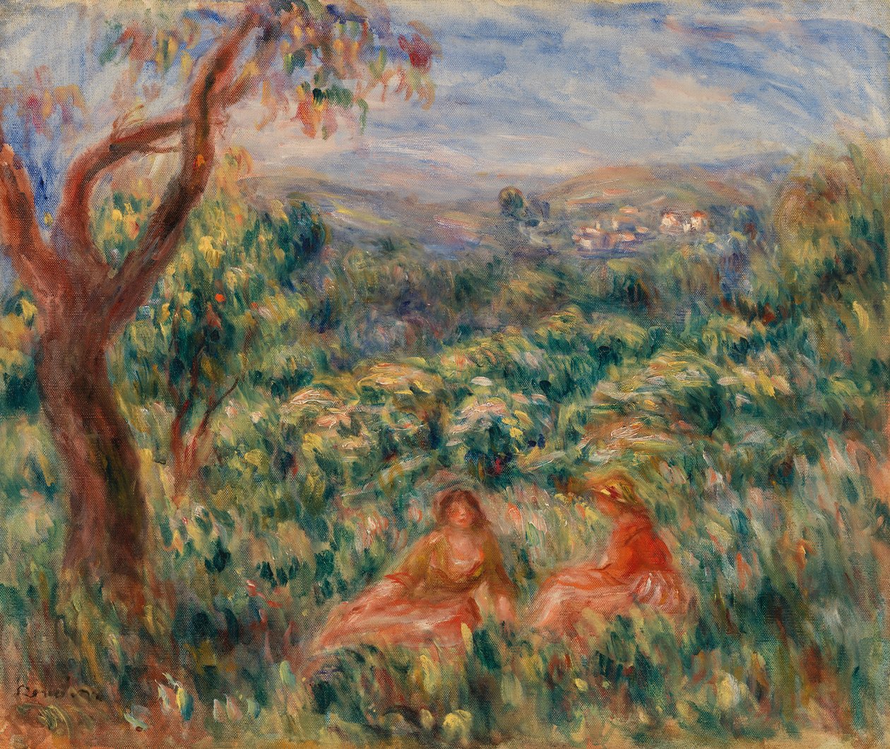Paisaje de Pierre Auguste Renoir