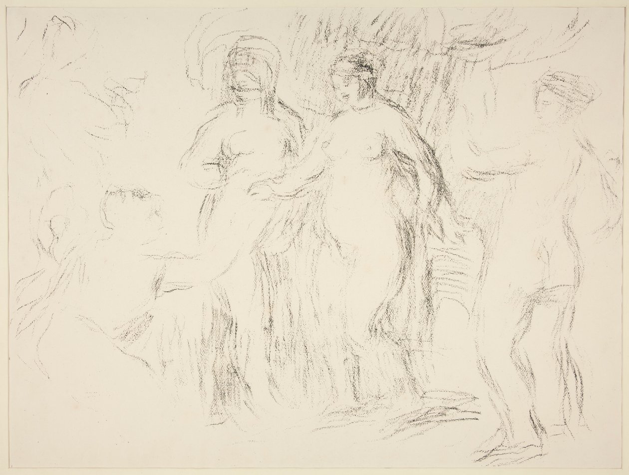 los bañistas de Pierre Auguste Renoir