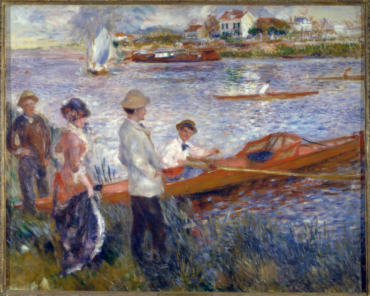 Los remeros en Chatou de Pierre-Auguste Renoir