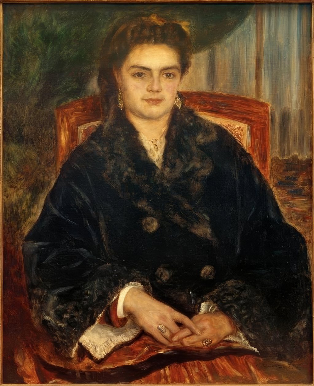 Madame Edouard Bernier de Pierre Auguste Renoir