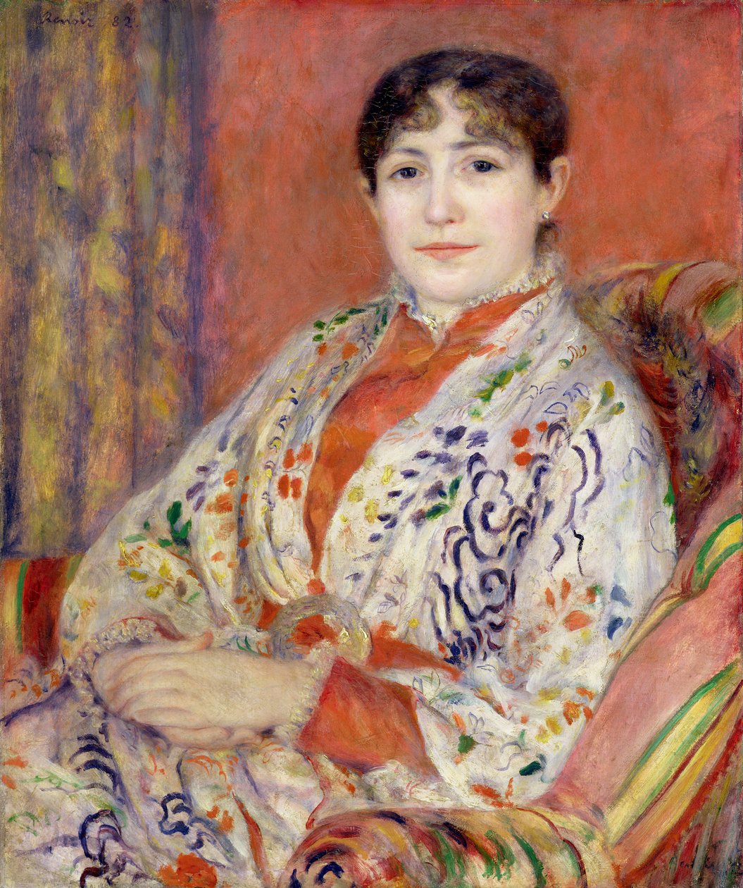 Madame Heriot, 1882 de Pierre Auguste Renoir