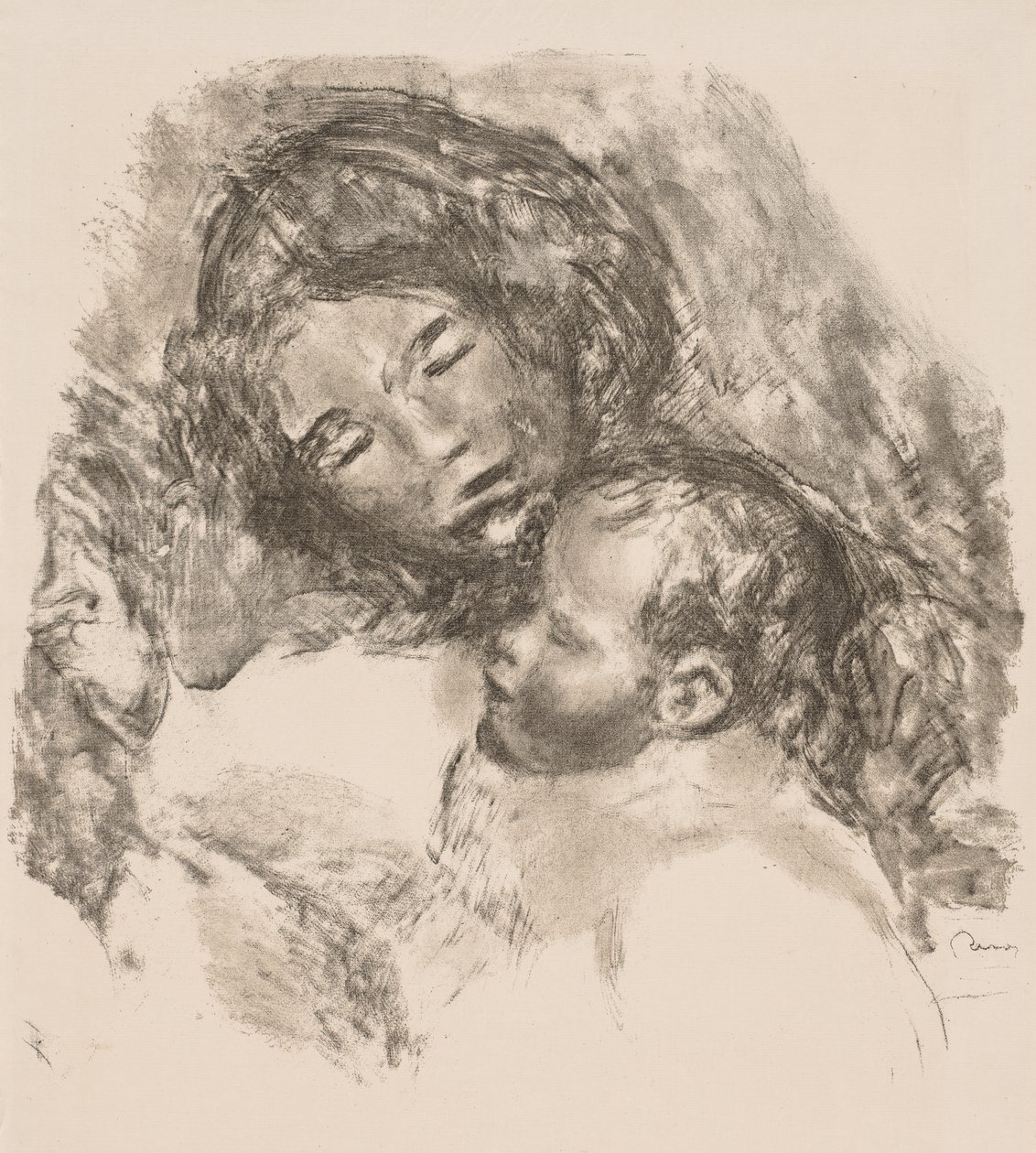 Maternidad de Pierre Auguste Renoir