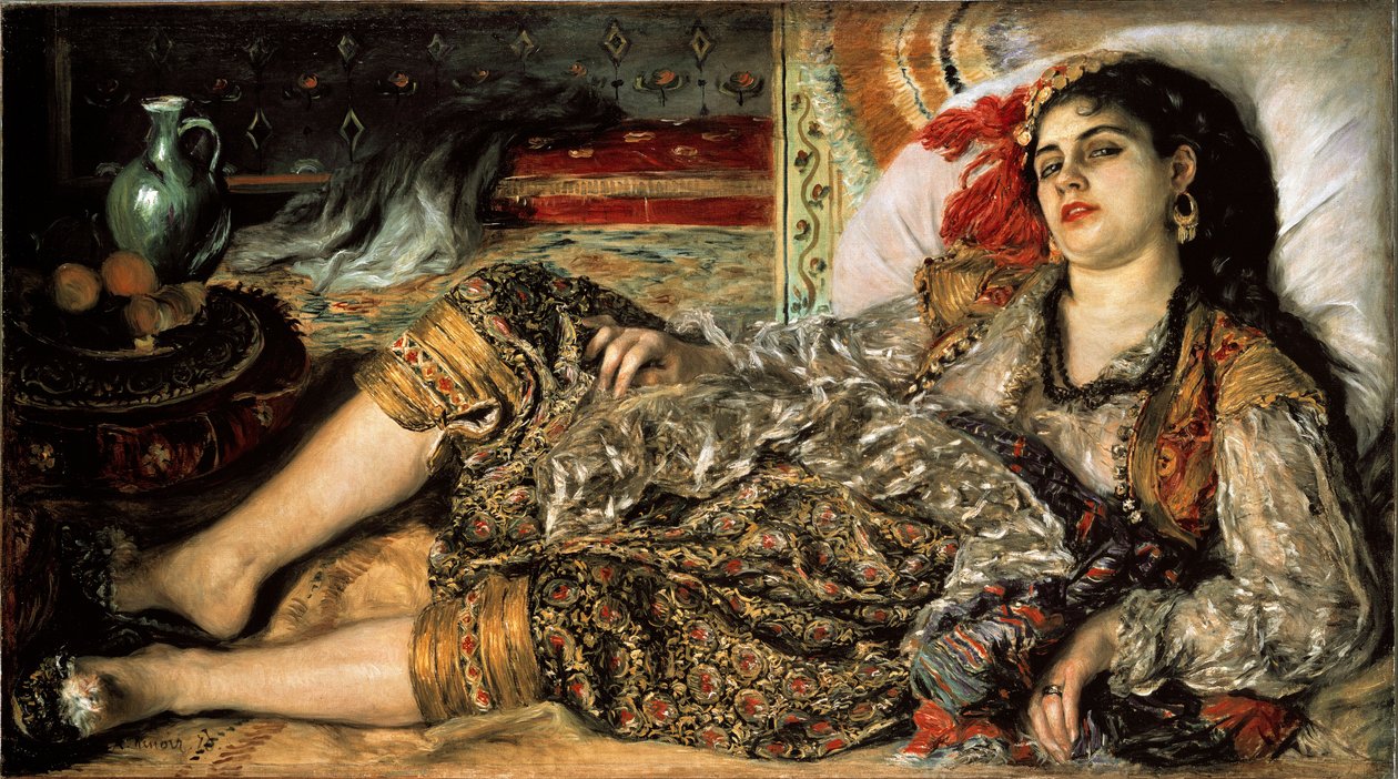 Odalisca de Pierre Auguste Renoir