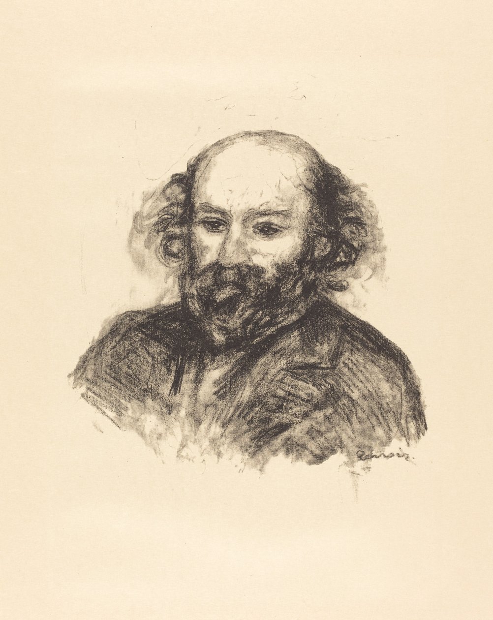 Paul Cézanne, 1902 de Pierre Auguste Renoir