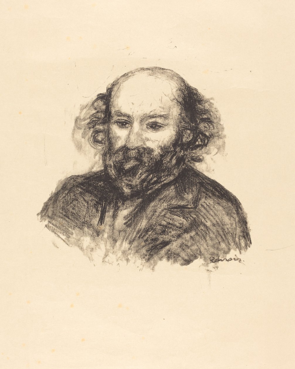 Paul Cézanne, 1902 de Pierre Auguste Renoir