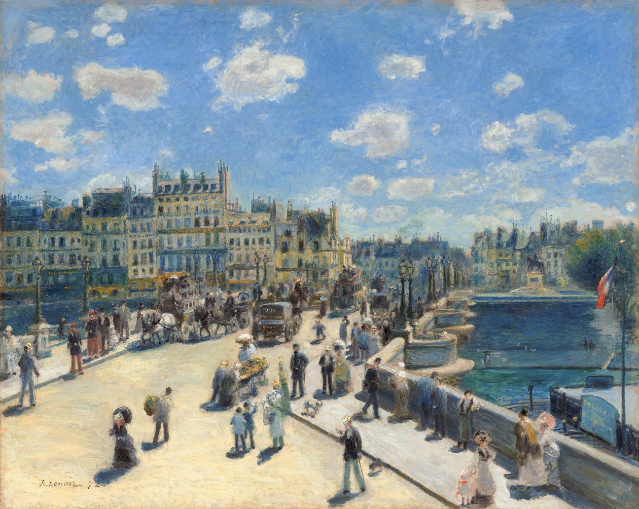 Pont Neuf, París de Pierre-Auguste Renoir