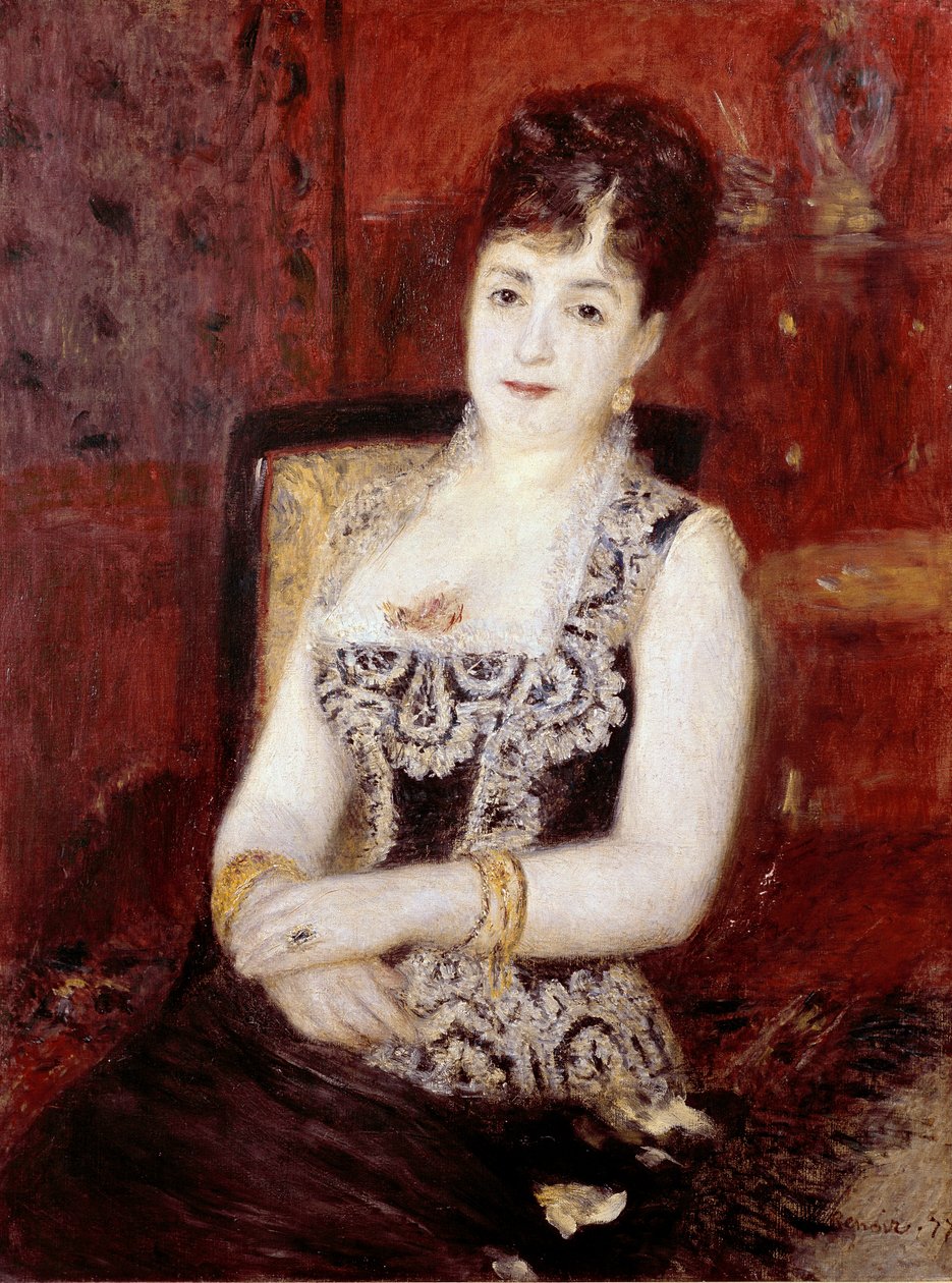 Retrato de la Condesa de Pourtalès de Pierre Auguste Renoir
