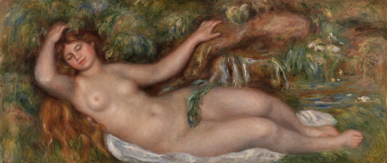 Desnudo reclinado de Pierre Auguste Renoir