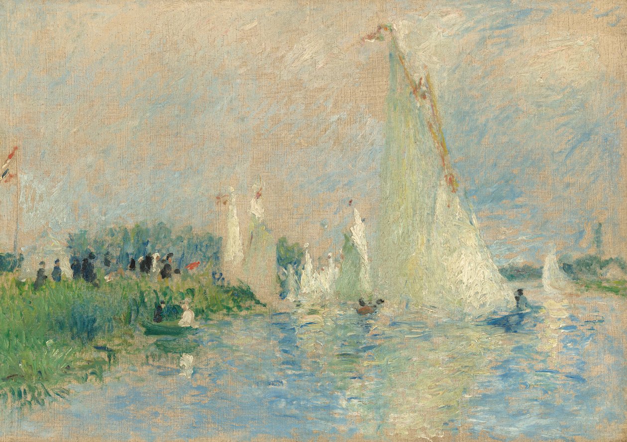 Regata en Argenteuil de Pierre Auguste Renoir