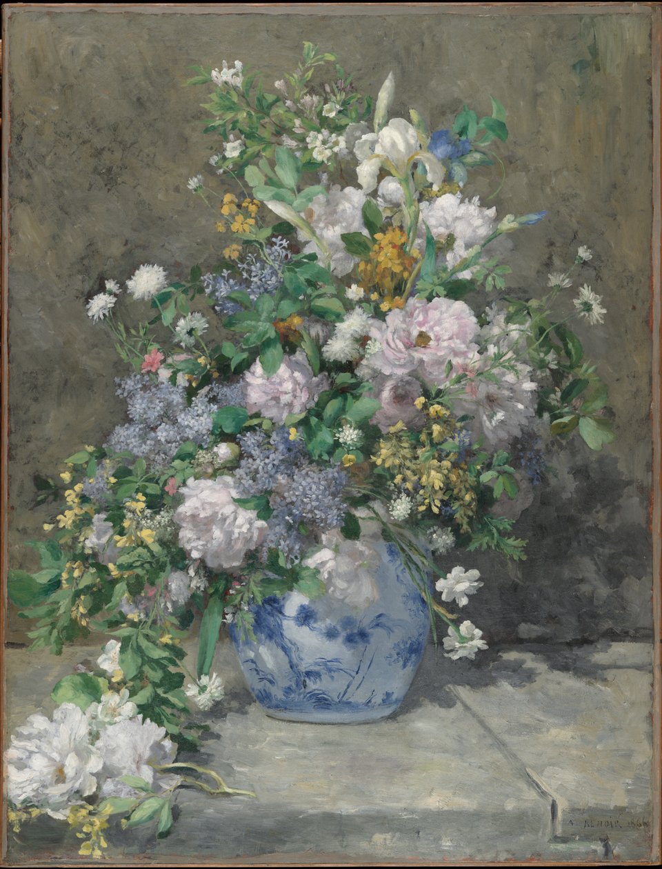 Ramo de primavera de Pierre Auguste Renoir