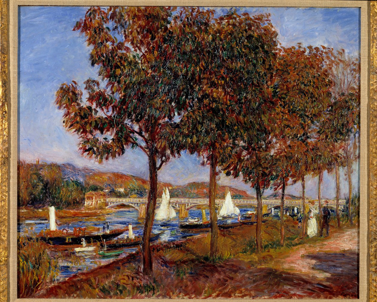 El Puente de Argenteuil de Pierre Auguste Renoir