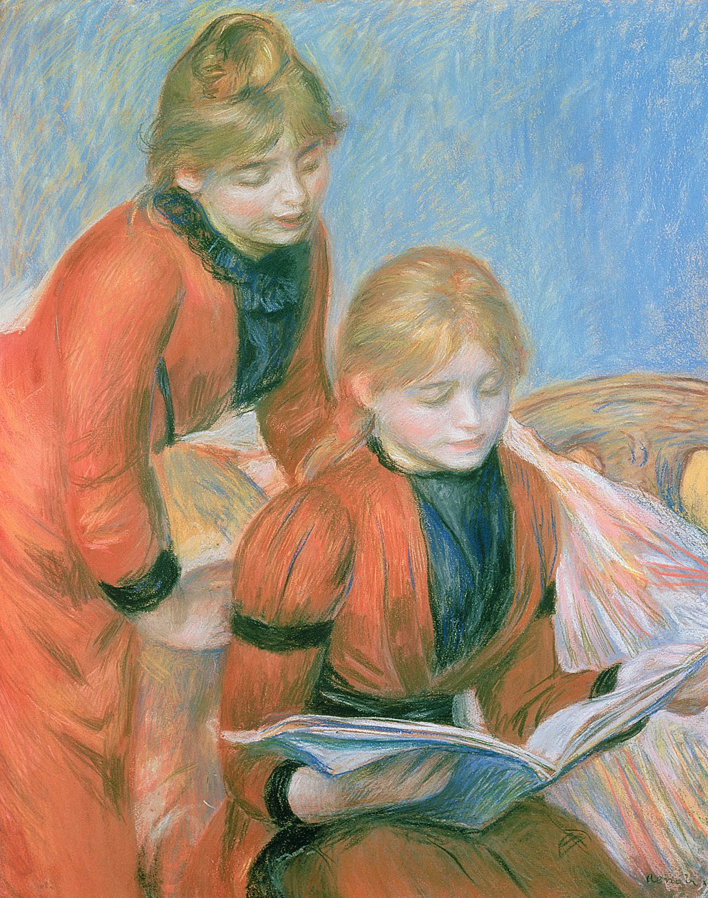 Las dos hermanas de Pierre Auguste Renoir
