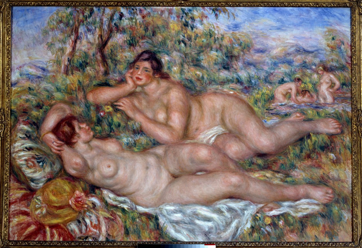 Los bañistas de Pierre Auguste Renoir