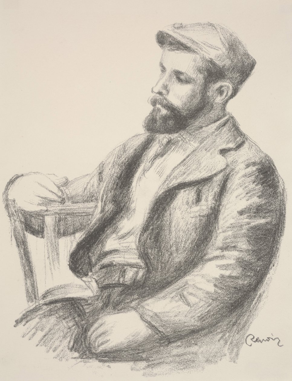 Retrato de Valtat de Pierre Auguste Renoir