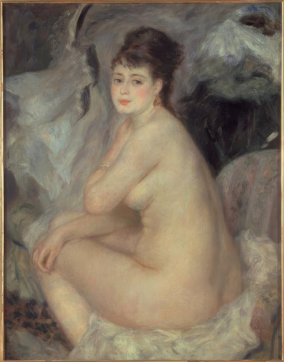 Desnudo femenino de Pierre Auguste Renoir