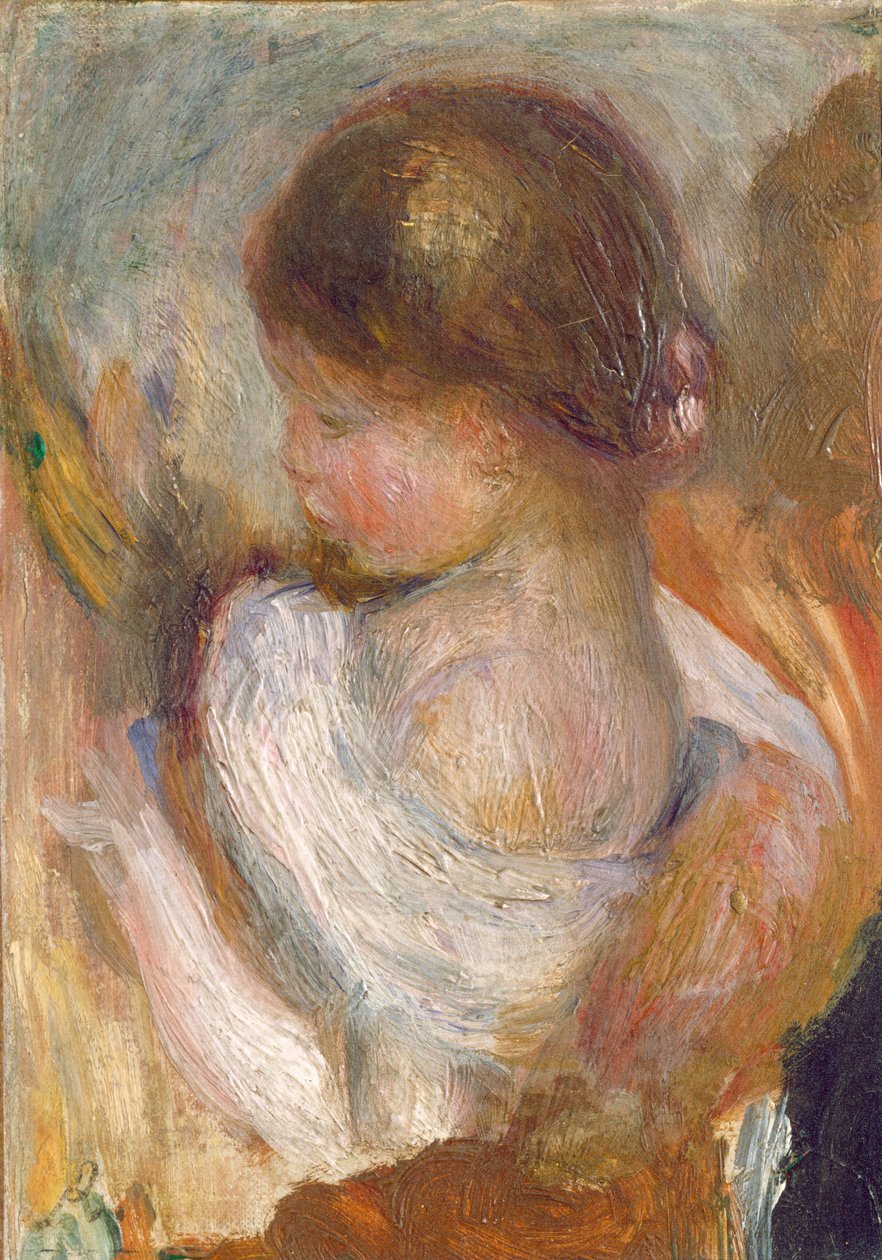 Niña leyendo de Pierre Auguste Renoir