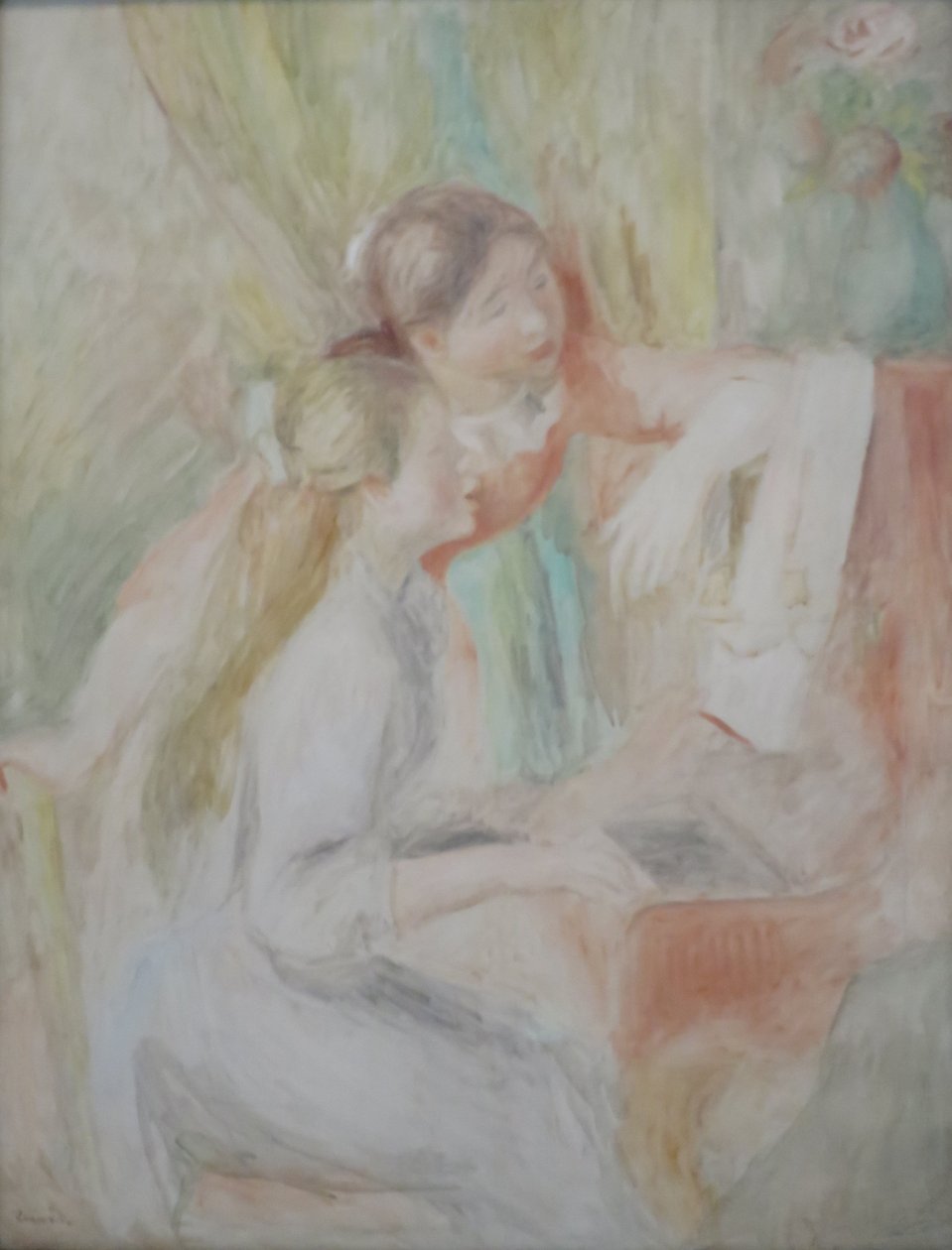 Jovencitas al piano de Pierre Auguste Renoir