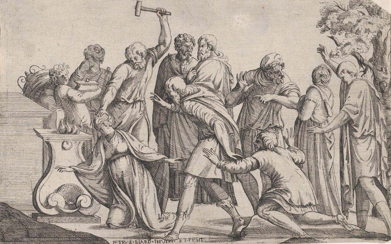 Sacrificio de Ifigenia, 1607-61 de Pierre Biard