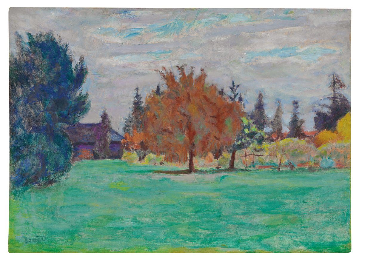 Arbre Jaune, Le Cos au Grand-Lemps, c.1913 de Pierre Bonnard