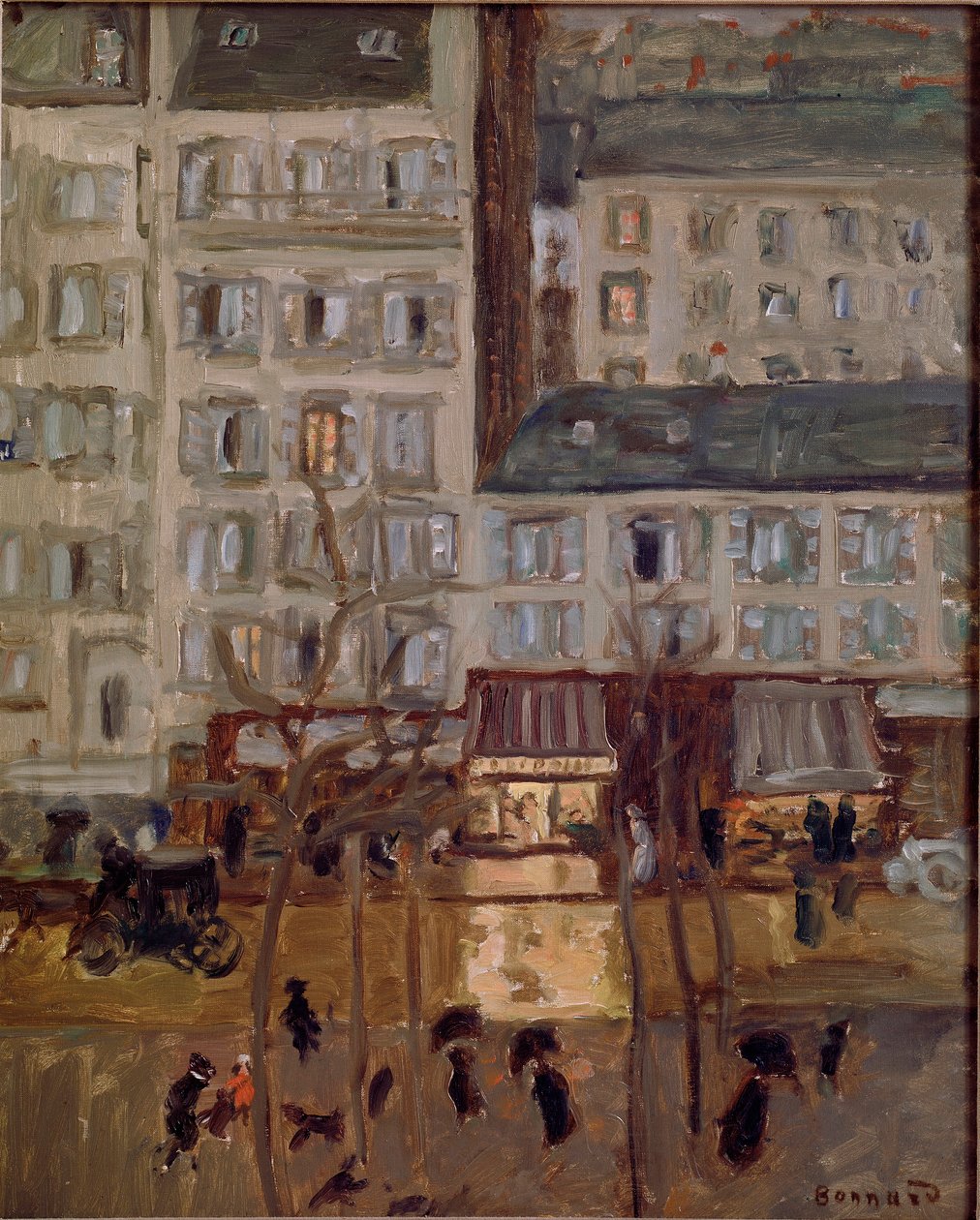 Boulevard de Clichy de Pierre Bonnard
