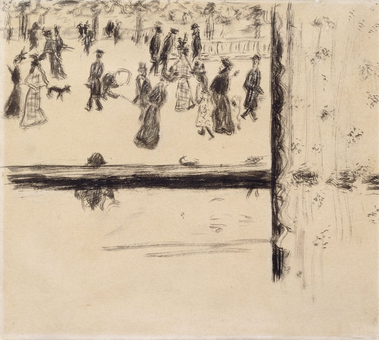 Boulevard des Batignolles de Pierre Bonnard