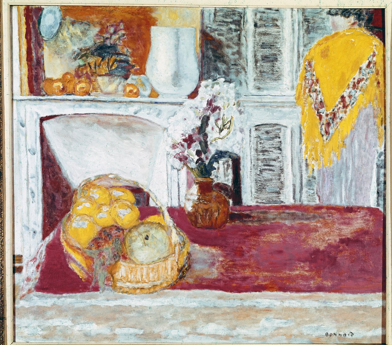 Rincón comedor en Le Cannet (Rincón comedor) de Pierre Bonnard