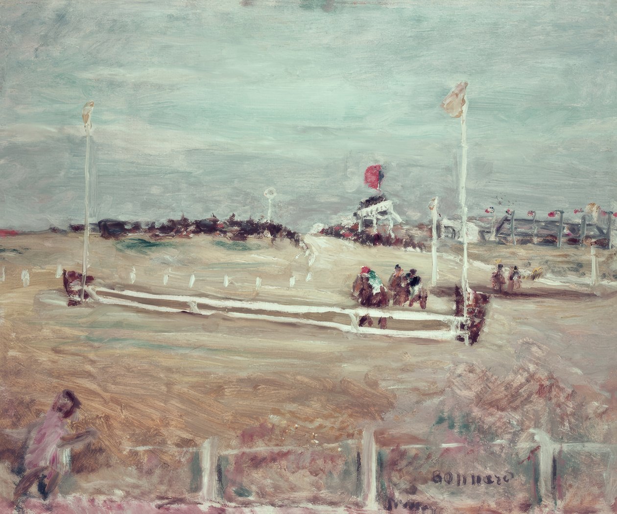 Carreras en Boulogne de Pierre Bonnard