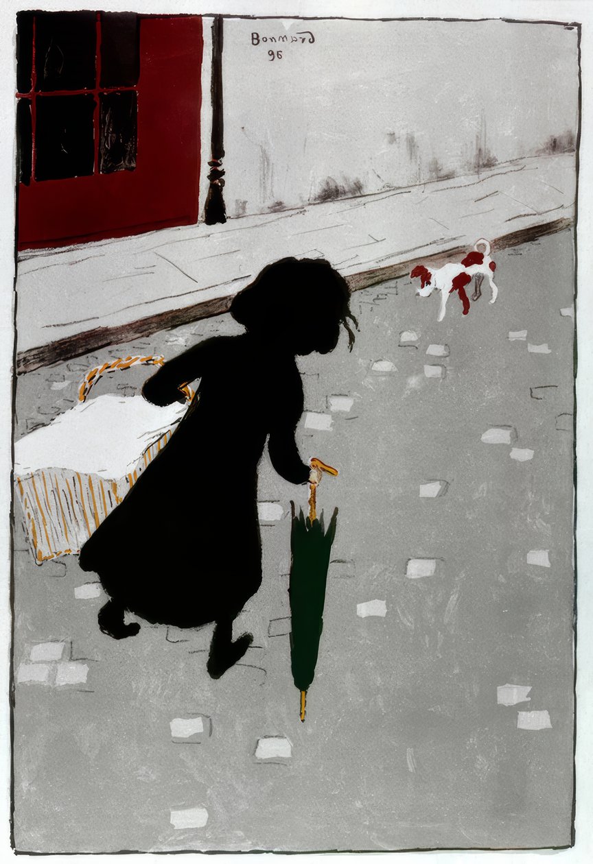 La pequeña lavandera de Pierre Bonnard
